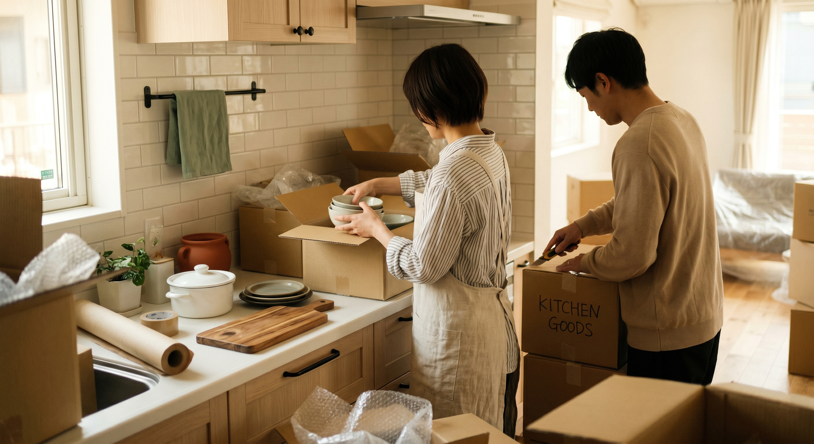 引越し当日に必要な家電
